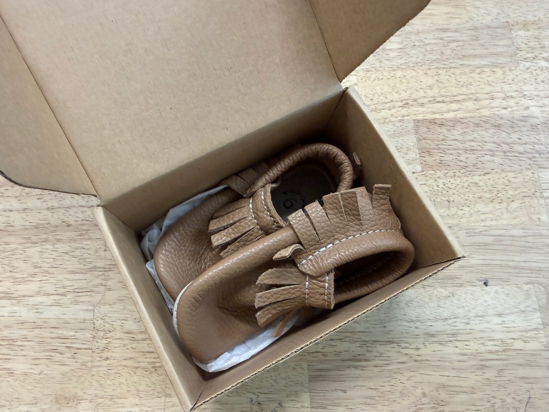 MiniMoc Moccasins – 6 (EU 22) | Made in Canada | NIP