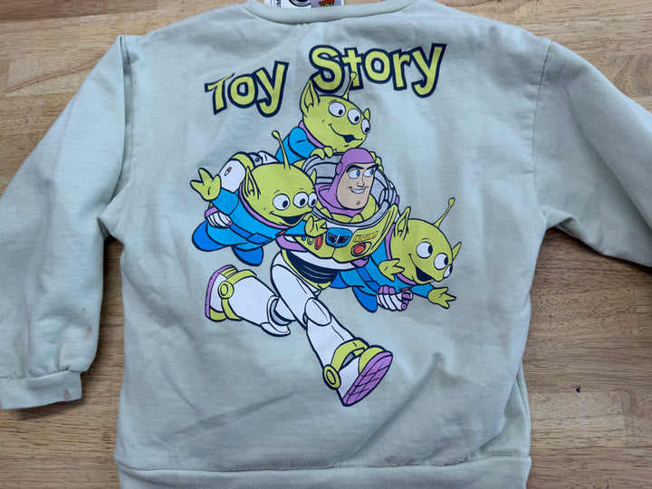 Disney Pixar Toy Story Sweatshirt – 7 | Light Green Graphic