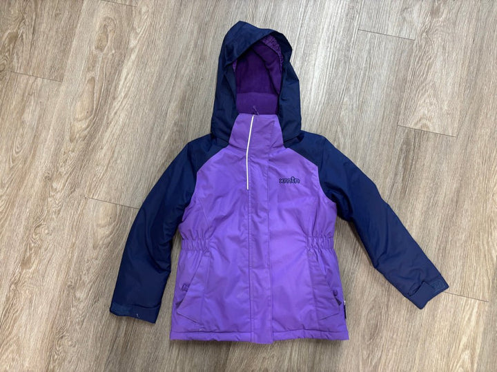 XMTN Purple Camo Two-Piece Snowsuit | Size 7 - Nest and Sprout-Consignment
