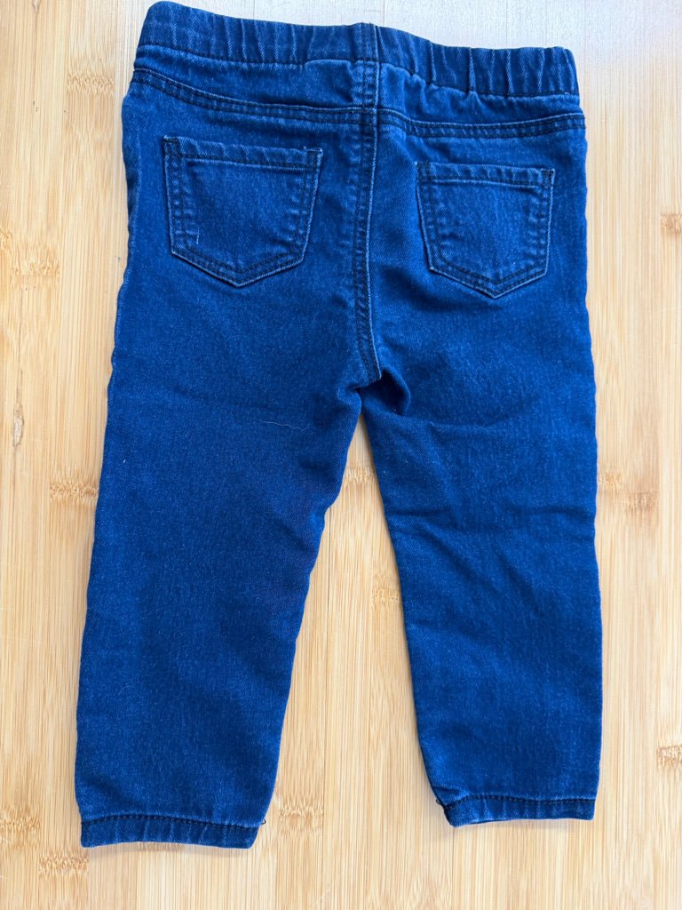 OshKosh Jeggings – 18M | Dark Blue - Nest and Sprout-Consignment