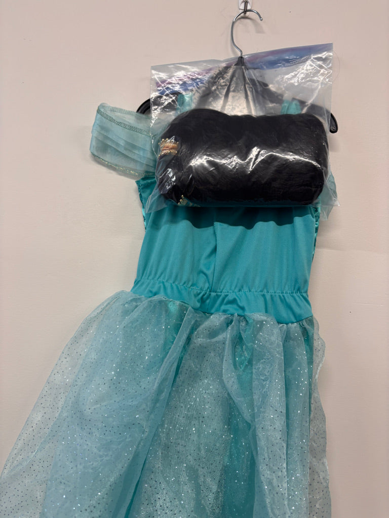 Disney Princess Jasmine Costume with Wig – Size 4-6