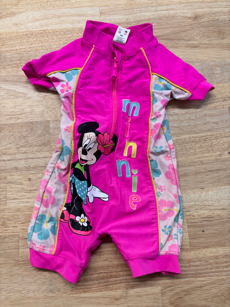 Disney Baby Minnie Mouse Swimsuit – 3–6 Months