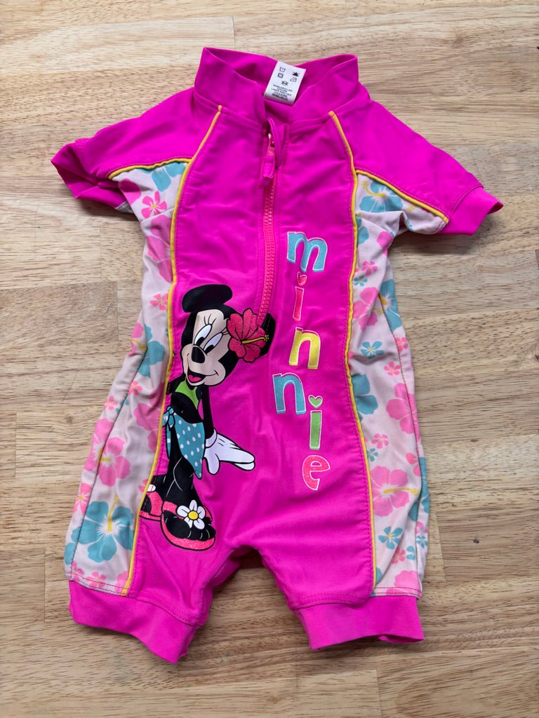 Disney Baby Minnie Mouse Swimsuit – 3–6 Months - Nest and Sprout - Consignment
