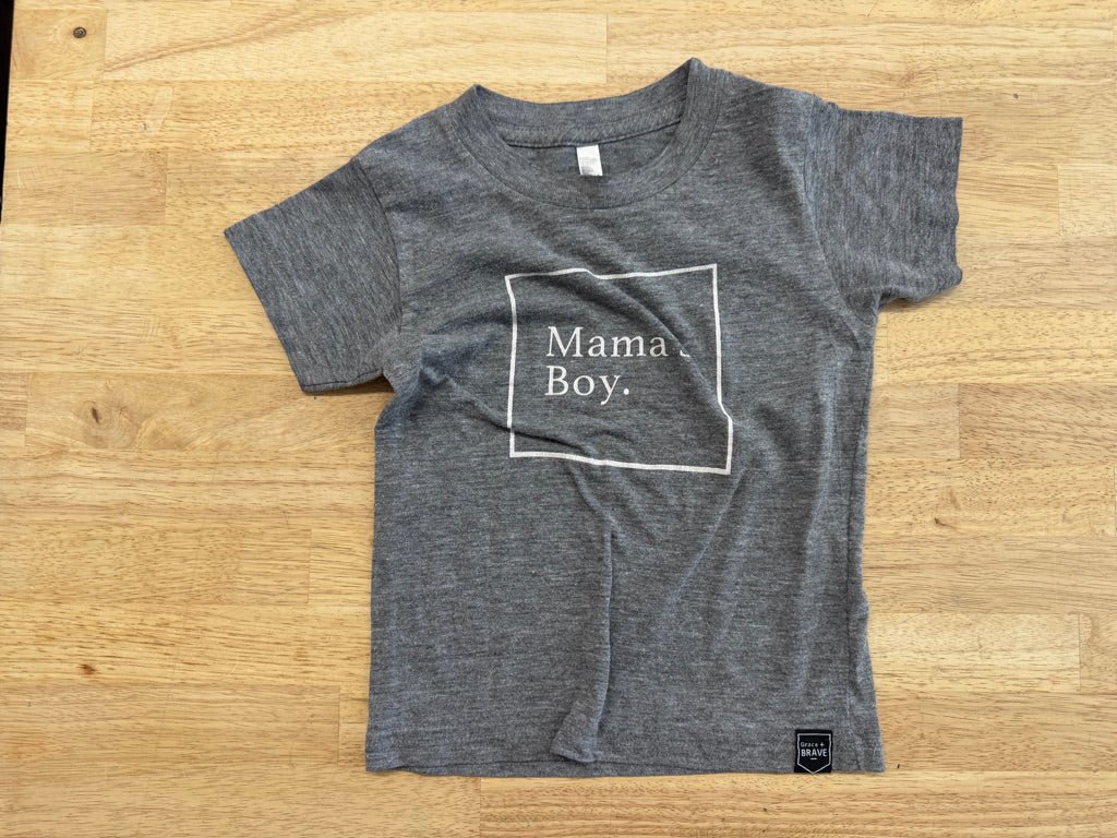 Mama boy Shirt – 2T - Nest and Sprout - Consignment