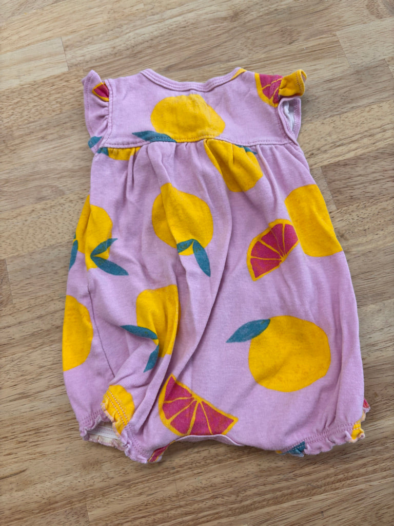 Carters 3M Bubble Romper – Lemons