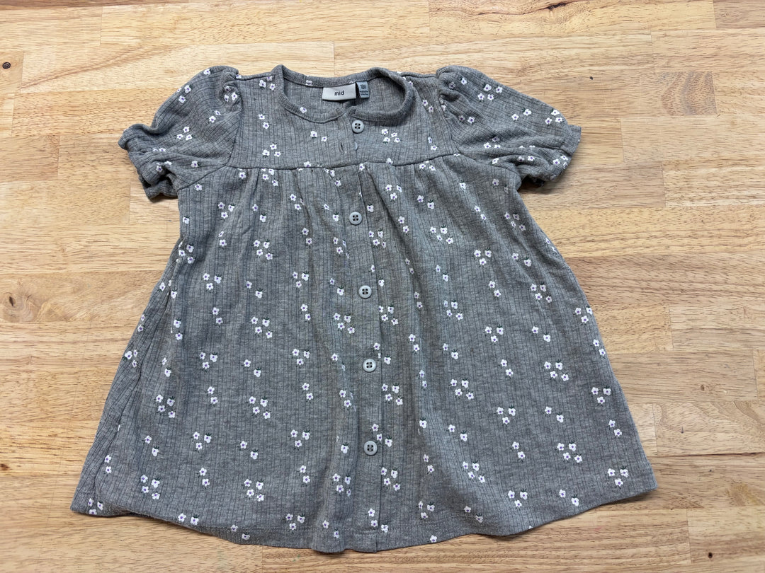 Mid Ribbed Floral Tunic – 18M