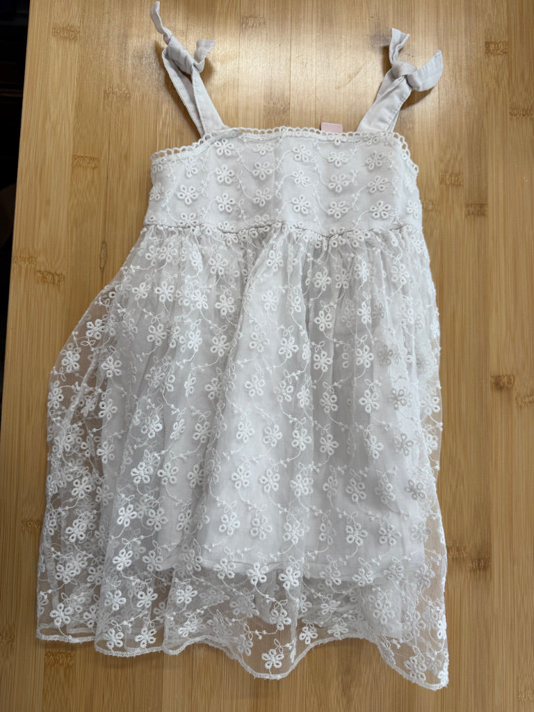 Koton Baby Dress – 18–24M | White Lace Overlay