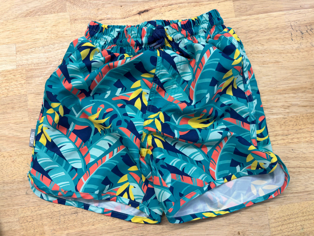 Jan & Jul Tropical Swim Shorts | Size 4T