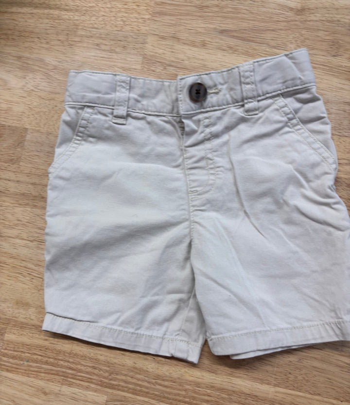 Cat & Jack 3T White Shorts – Adjustable Waist