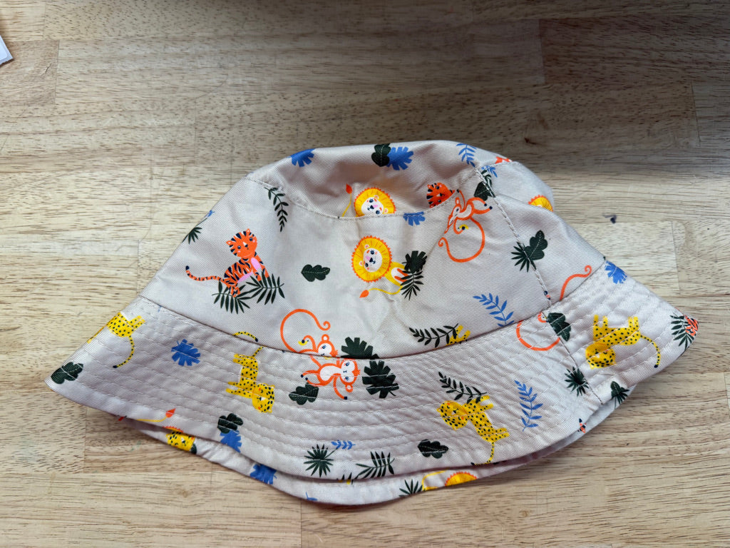 Safari Sun Hat – 2–5Y | Beige