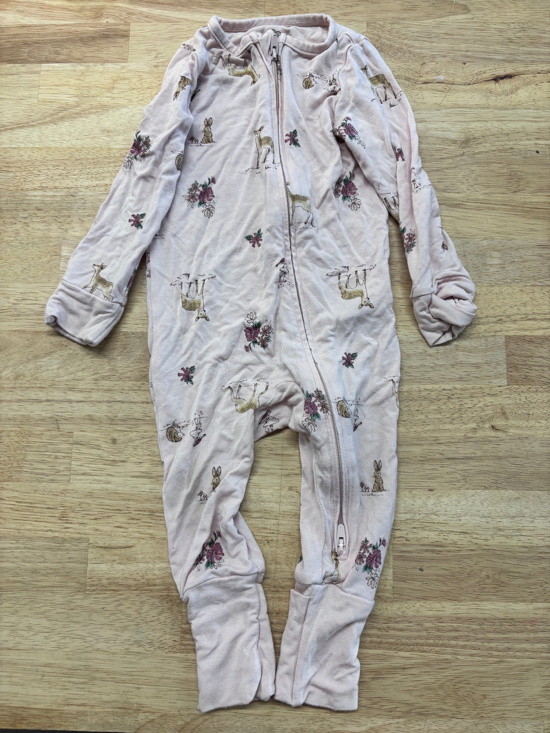 Purely Soft by Carters 9M Pink Forest Sleeper