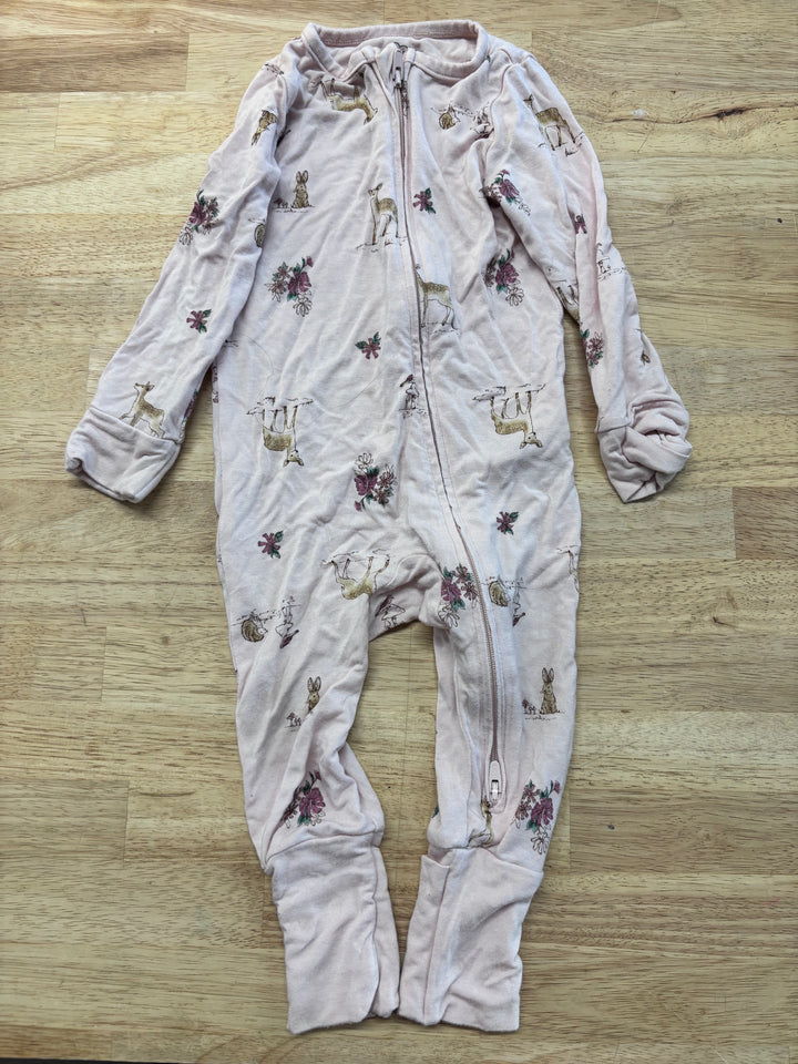 Purely Soft by Carters 9M Pink Forest Sleeper