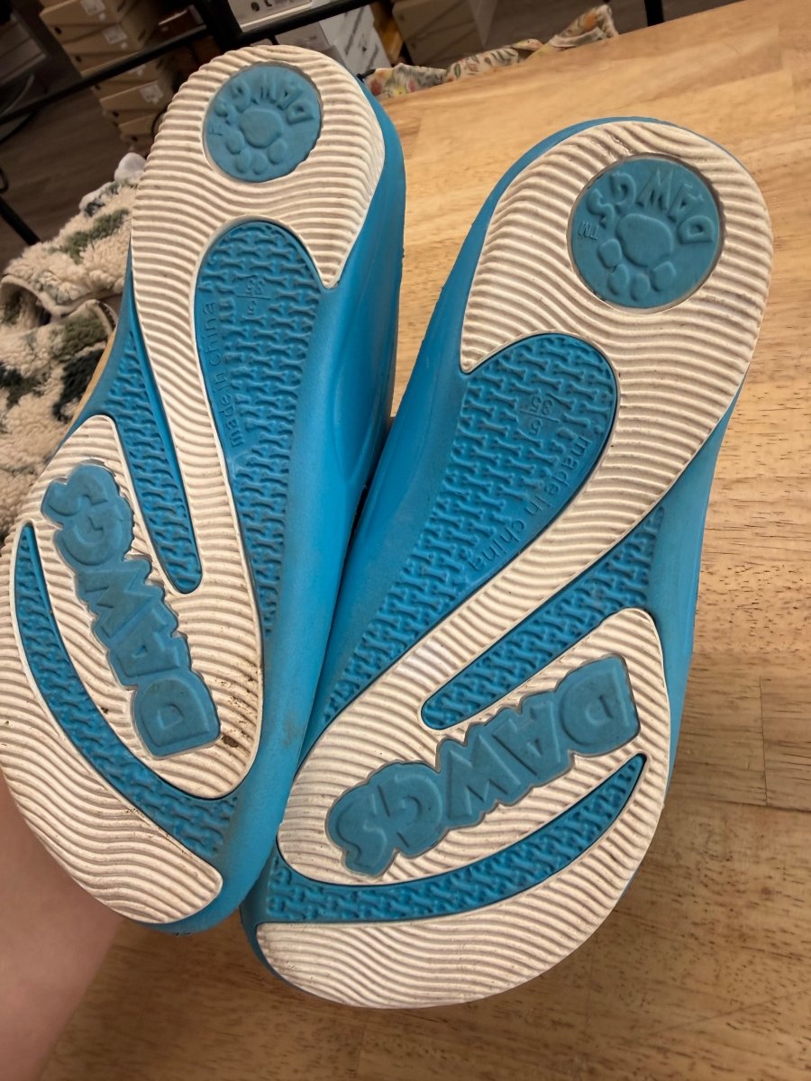 Dawgs Sandals – Youth 5 (EU 35) | Blue - Nest and Sprout-Consignment