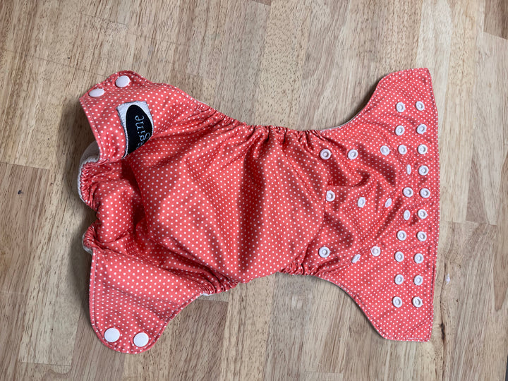 Imagine One Size Pocket Diaper (Pink Polka Dot)