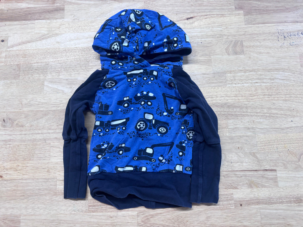 Mud Pies & Blue Skies 3–12M Grow-With-Me Hoodie