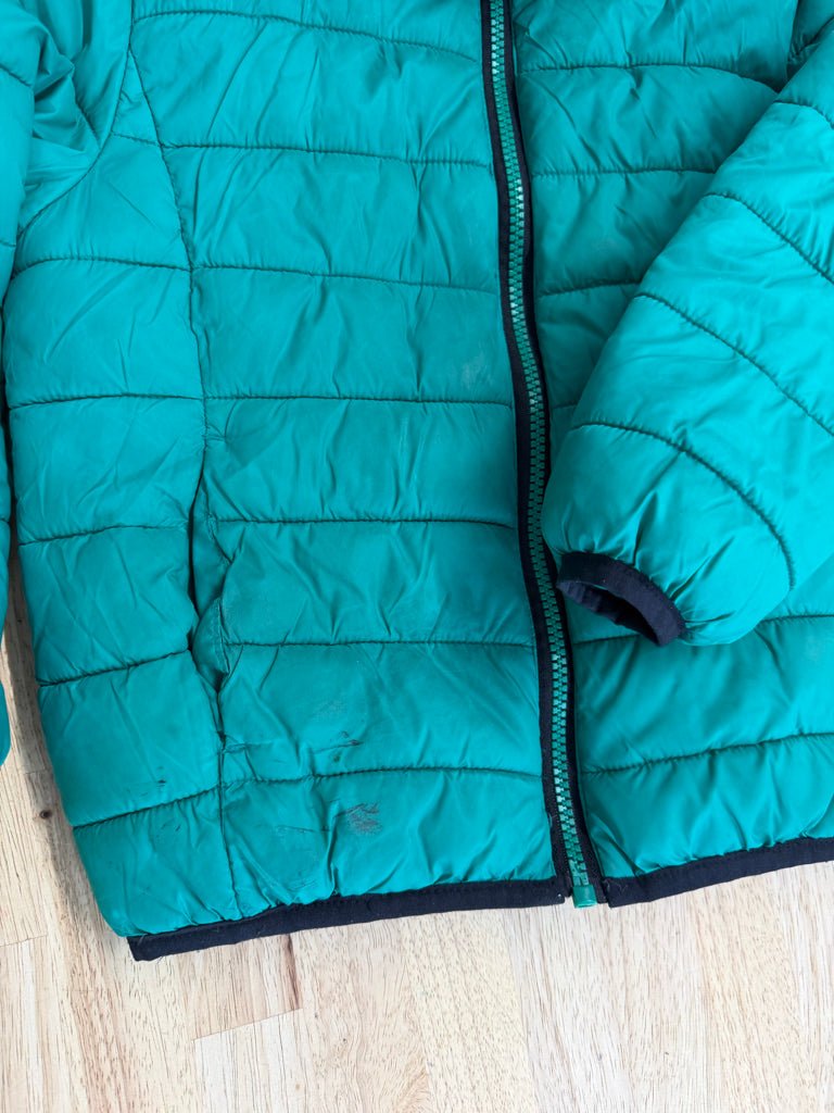 George Green Puffer Jacket – 6 | Polyester Fill | Play - Nest and Sprout-Consignment