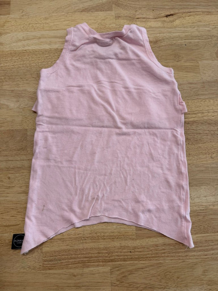 Plum Kids Label Tunic Top Pink Made in Canada | Size 6–12M - Nest and Sprout - Consignment
