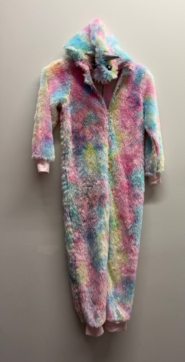 H&M Furry Unicorn One-Piece Costume – 8–10 | Holiday