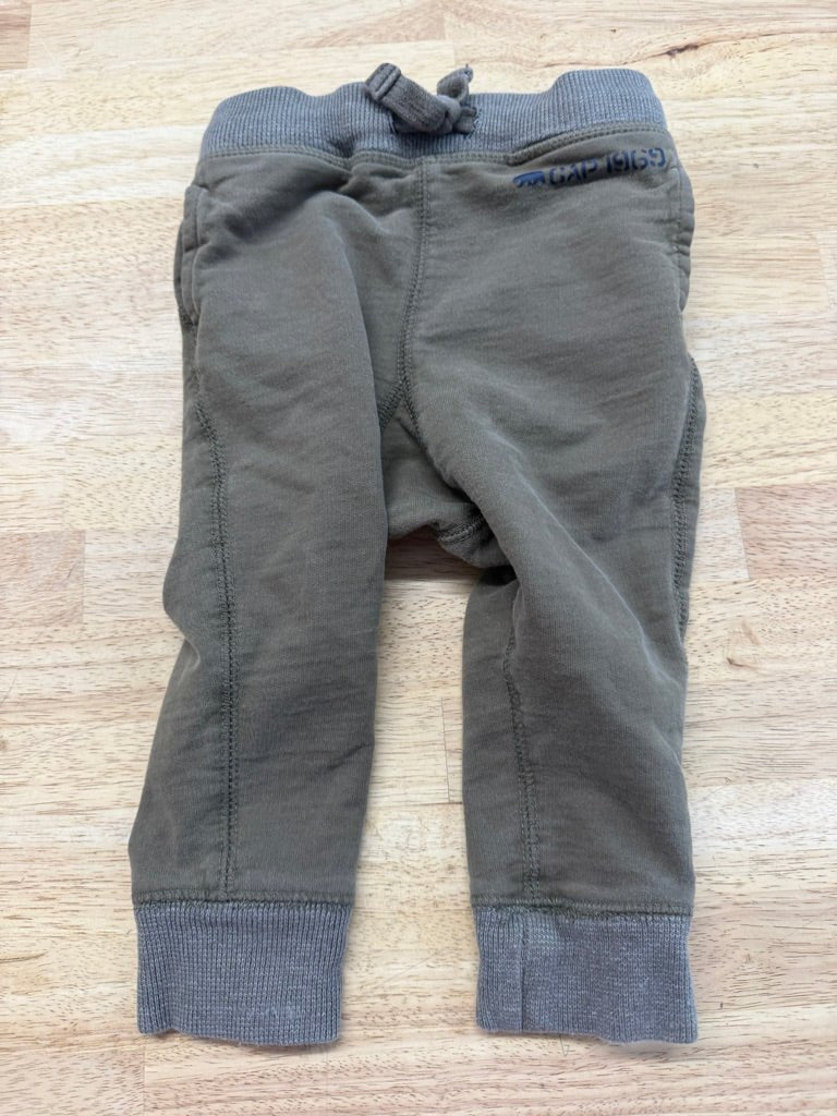 Next Joggers – 3–6M | Olive Green - Nest and Sprout-Consignment