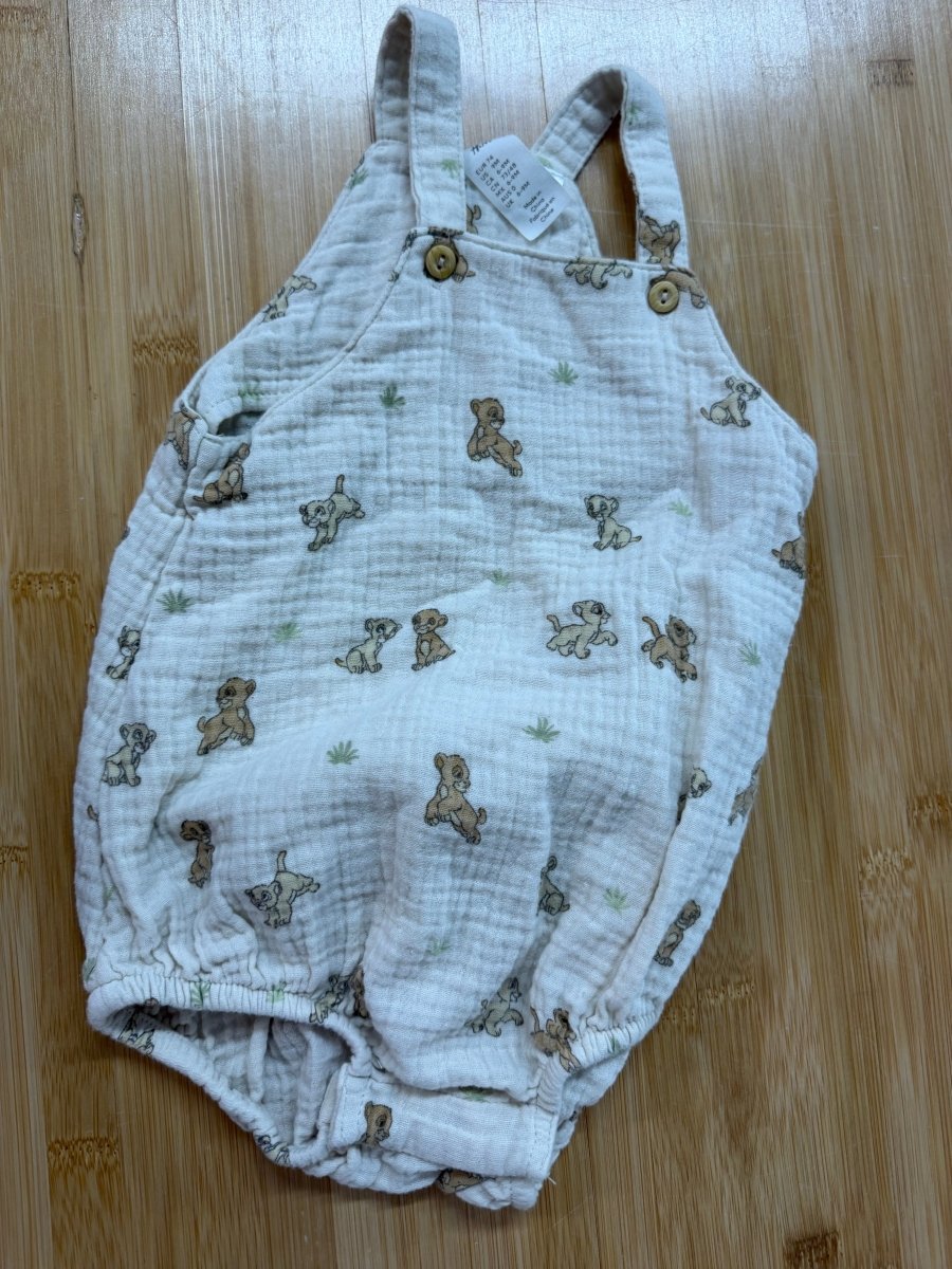 H&M Muslin Short Romper – 6/9 Months - Nest and Sprout-Consignment