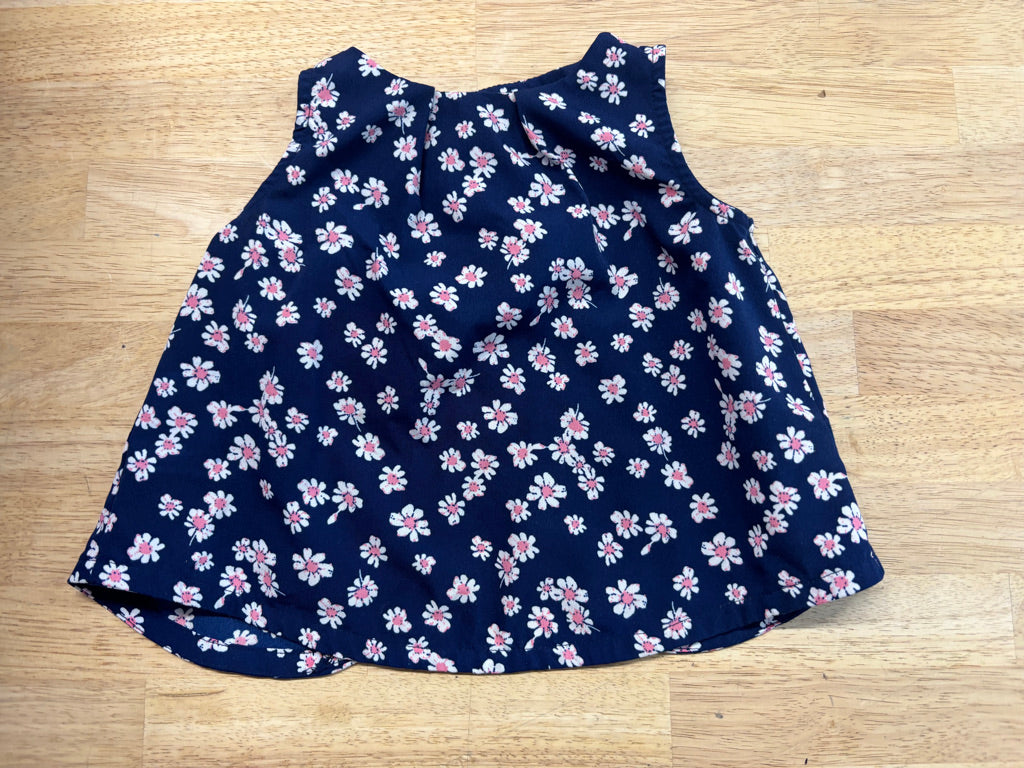 Old Navy Sheer Summer Top with Open Back – 12–18M