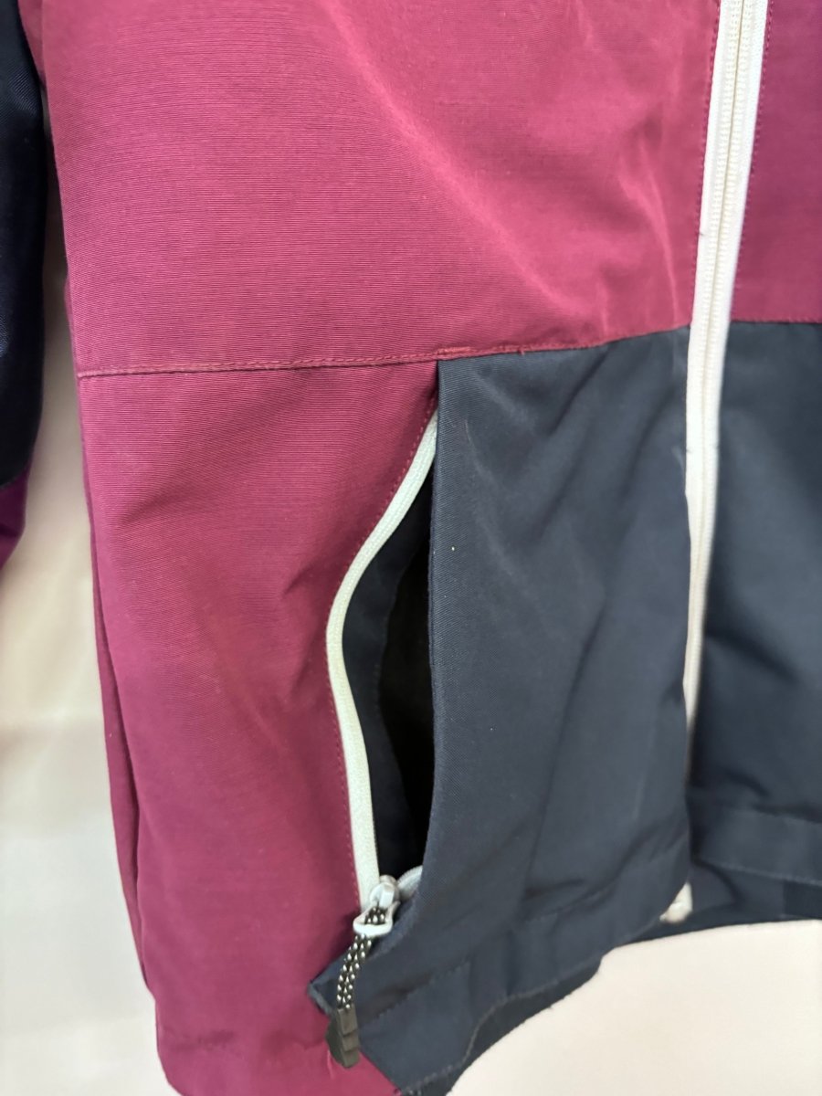 Picture Organic Zoe Junior Ski Jacket – Size 14 – Burgundy - Nest and Sprout-Consignment