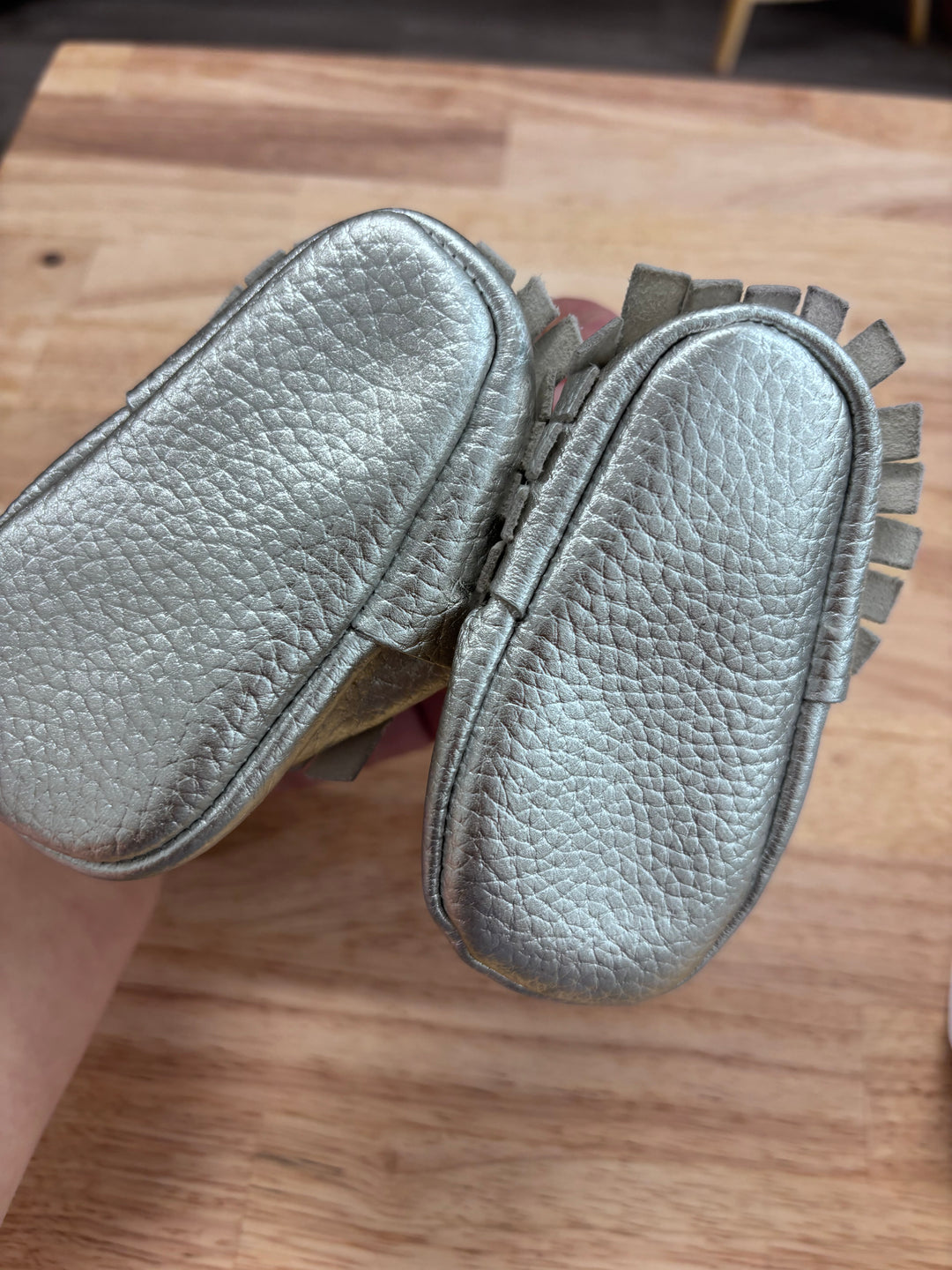 Silver Moccasins, 11cm