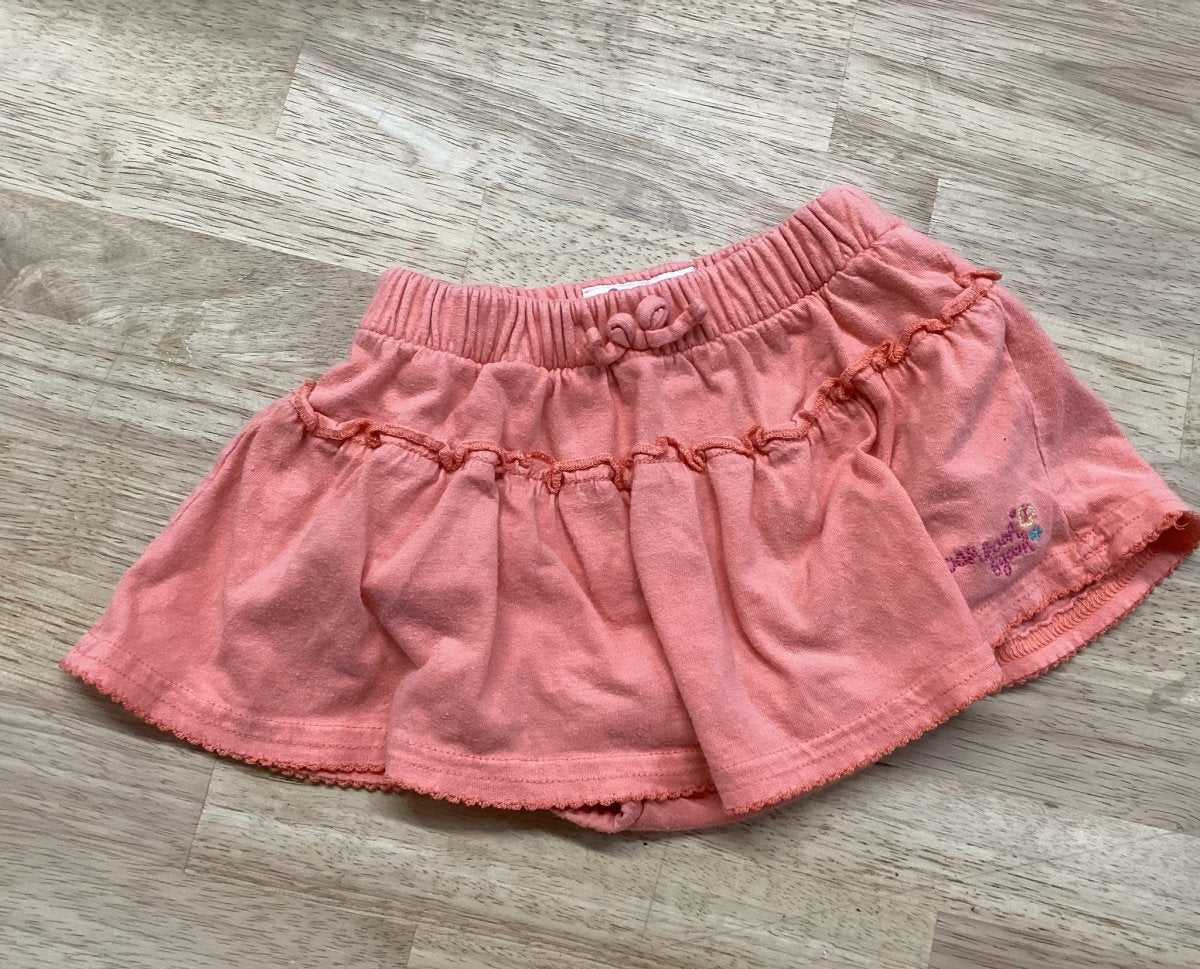 OshKosh B'gosh 6M Skort – Orange - Nest and Sprout - Consignment