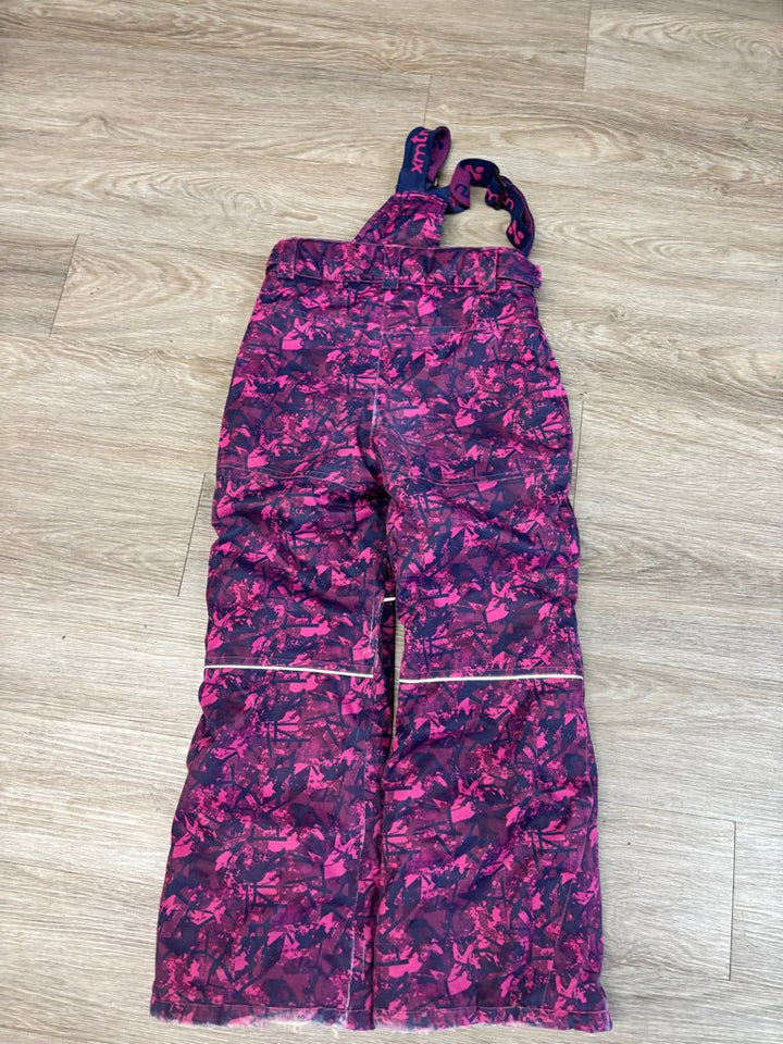 XMTN Purple Fuchsia Pattern Snowpants | Size 7 PLAY - Nest and Sprout-Consignment