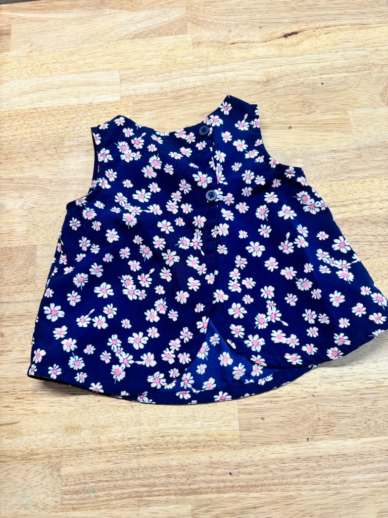 Old Navy Sheer Summer Top with Open Back – 12–18M