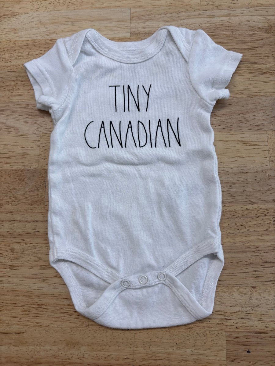 Rae Dunn 3 - 6 MONTH Short Sleeve Bodysuit - Nest and Sprout - Consignment
