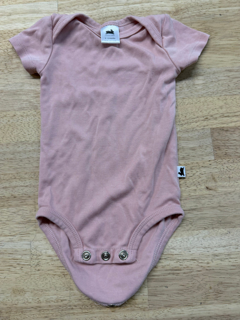 Little & Lively Bodysuit – 0–6M | Light Pink