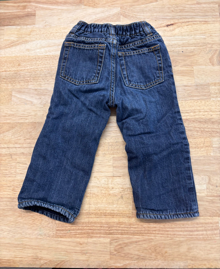 Baby Gap Fleece-Lined Jeans – Size 18–24M