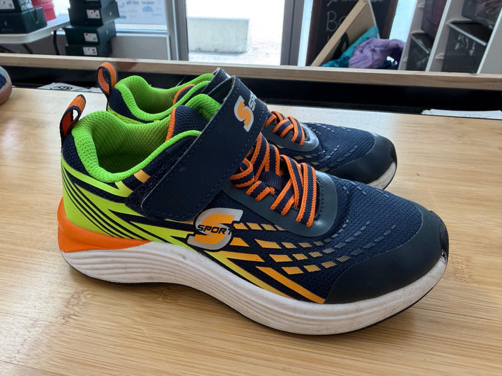 Skechers Sport Sneakers – 13 (EU 31) | Blue Neon Green | Play