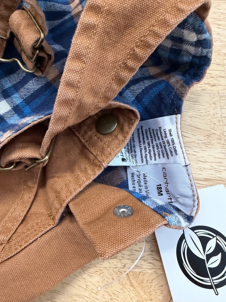 Carhartt Lined Overalls – 18M | Excellent - Nest and Sprout-Consignment