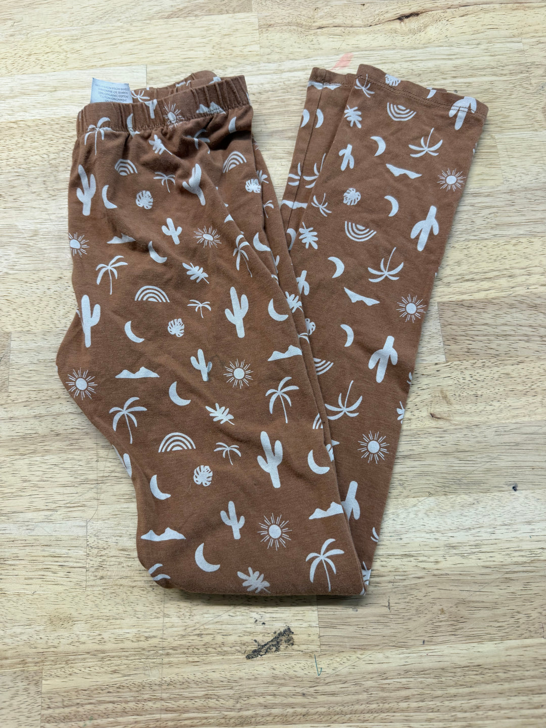 Jax & Lennon Cactus Print Legging – Youth M | Burnt Orange | Play