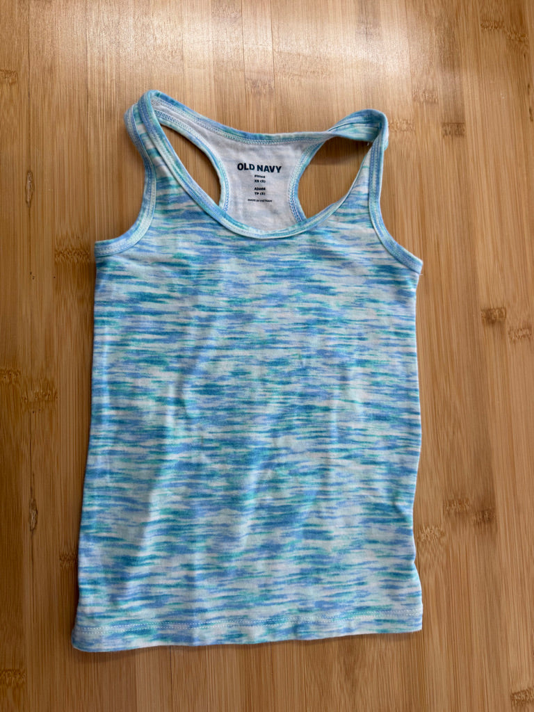 Old Navy Fitted Racerback Tank – XS | Blue