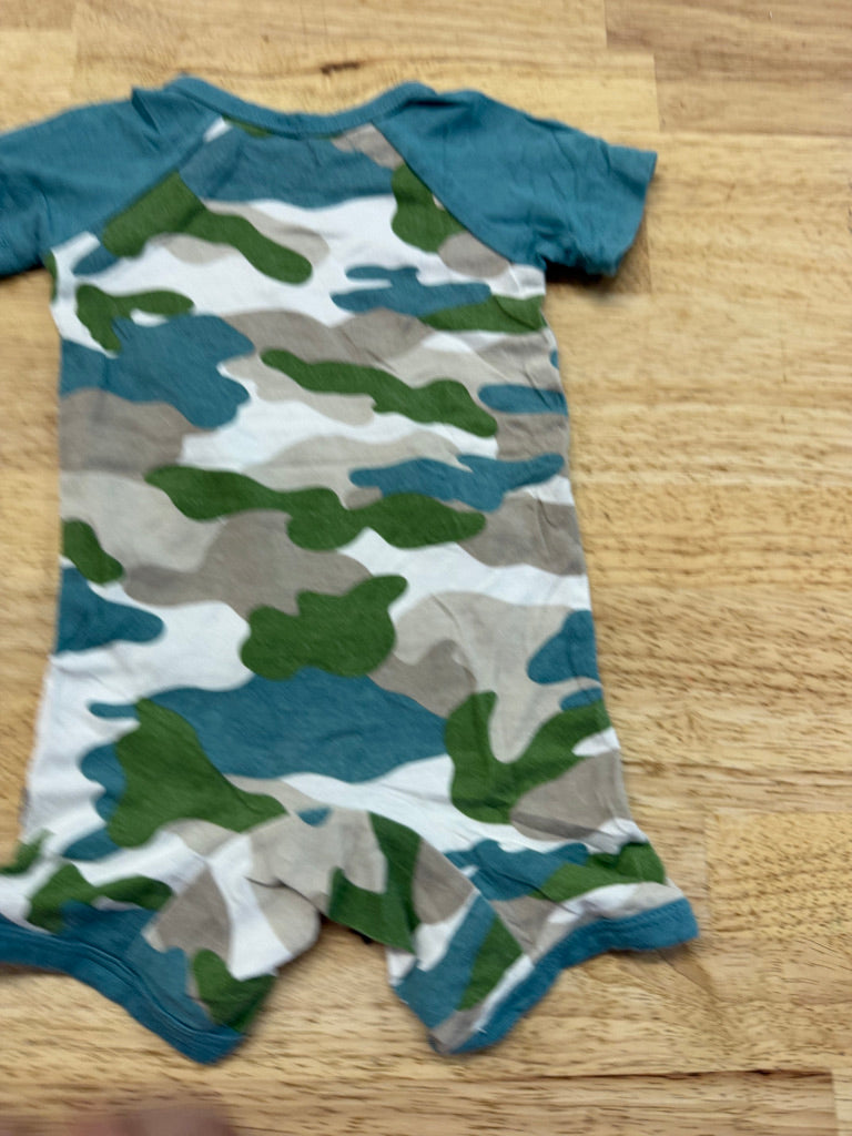 Kyte Baby Camo Short Romper – 3–6M | Play
