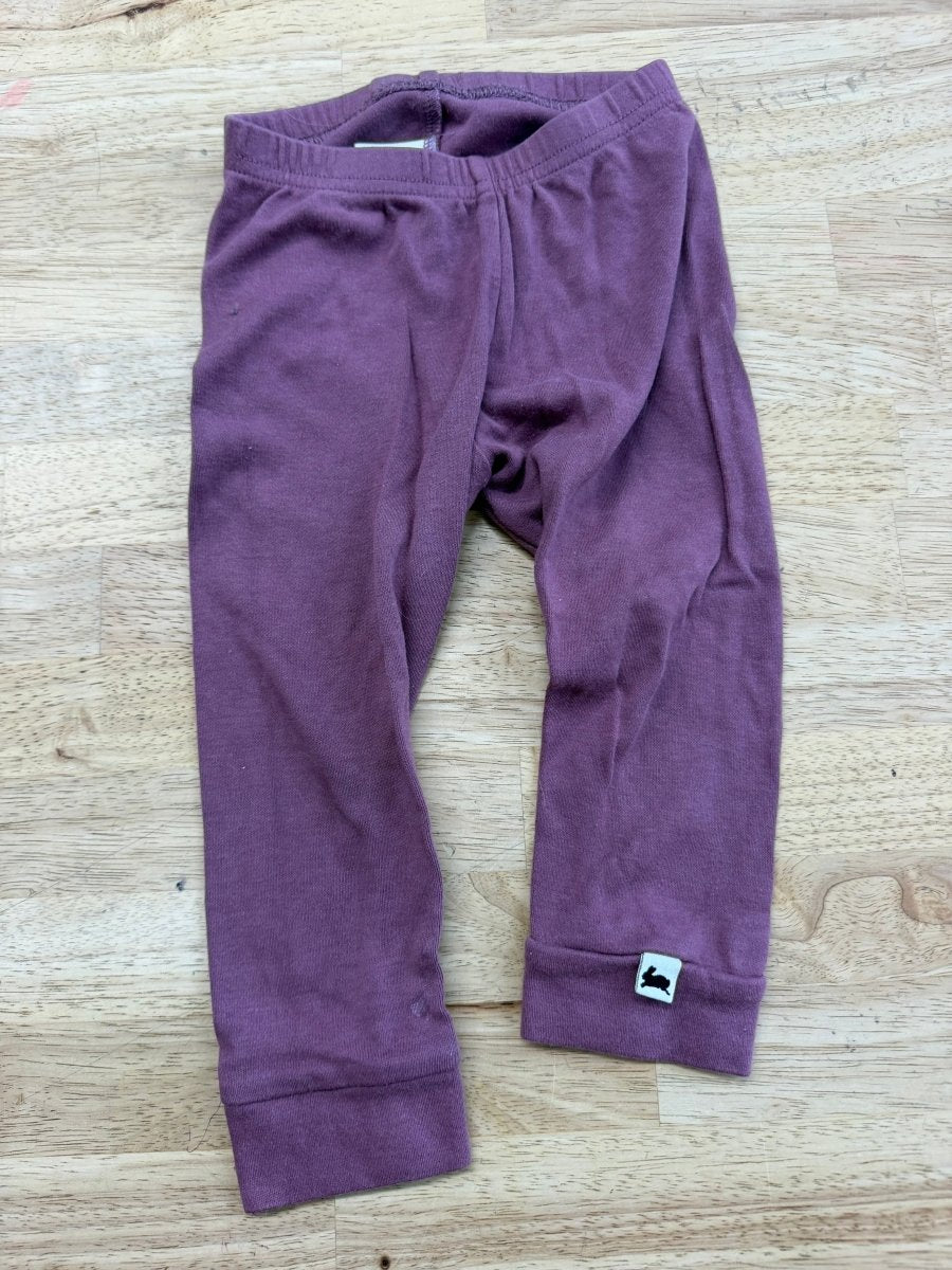 Little & Lively Purple Legging – 9–12M | Excellent - Nest and Sprout-Consignment