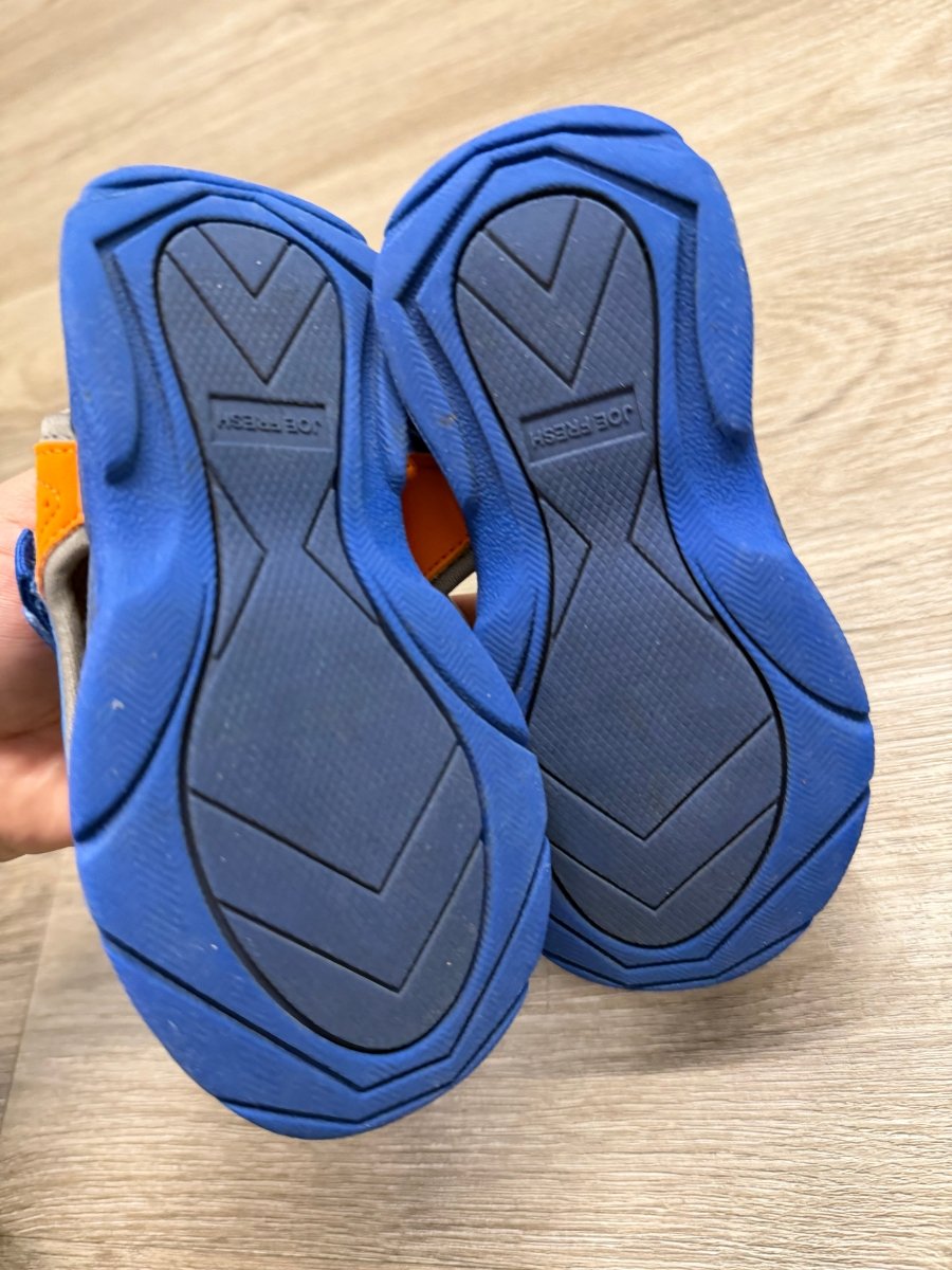 Joe Fresh Sandals – Size 8 | Blue & Orange - Nest and Sprout - Consignment