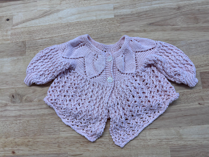 Knit Pink Cardigan