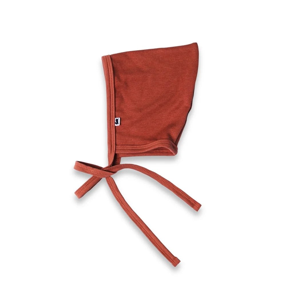 Little & Lively Baby Bamboo Pixie Bonnet – Burnt Brick - Nest and Sprout-Little & Lively