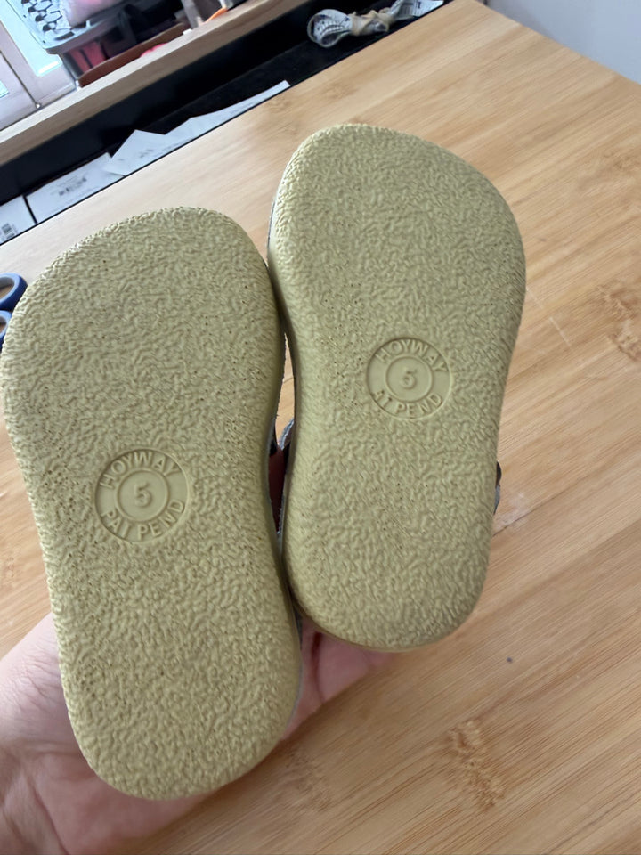 Saltwater Surfer Sandals – 5 | Navy | Split Leather Insoles