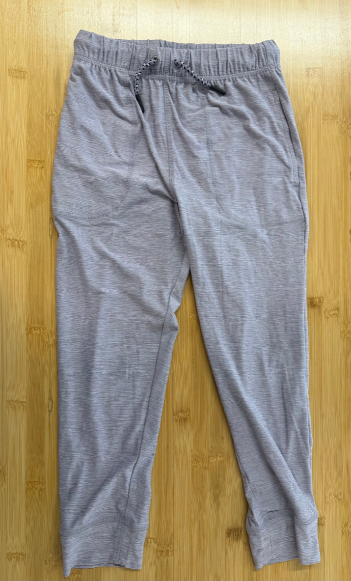 Hanna Andersson Joggers – 6/7–8 | Grey Drawstring Recycled Polyester