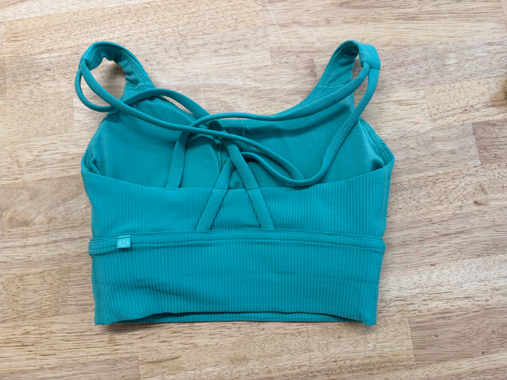 Lululemon Sports Bra – 2 (Youth 10–12Y) | Mint Green
