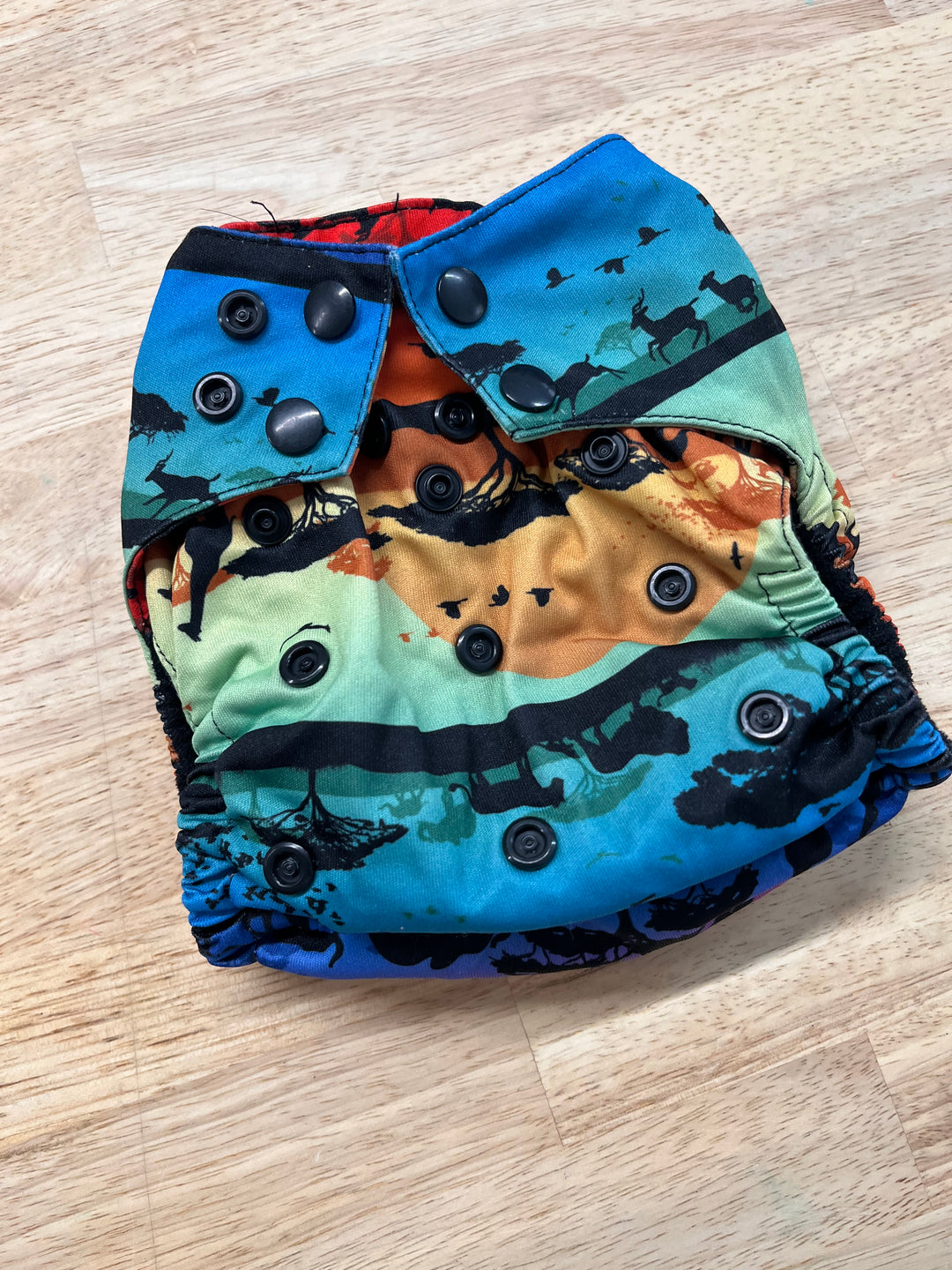 Nicki’s Diapers All-in-Two – OS (Safari Print)