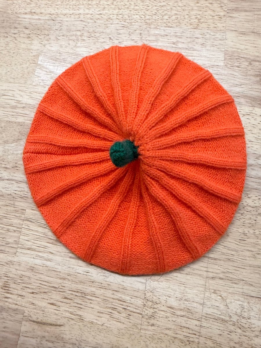 Pumpkin Beret – Toddler (Estimated) - Nest and Sprout-Consignment
