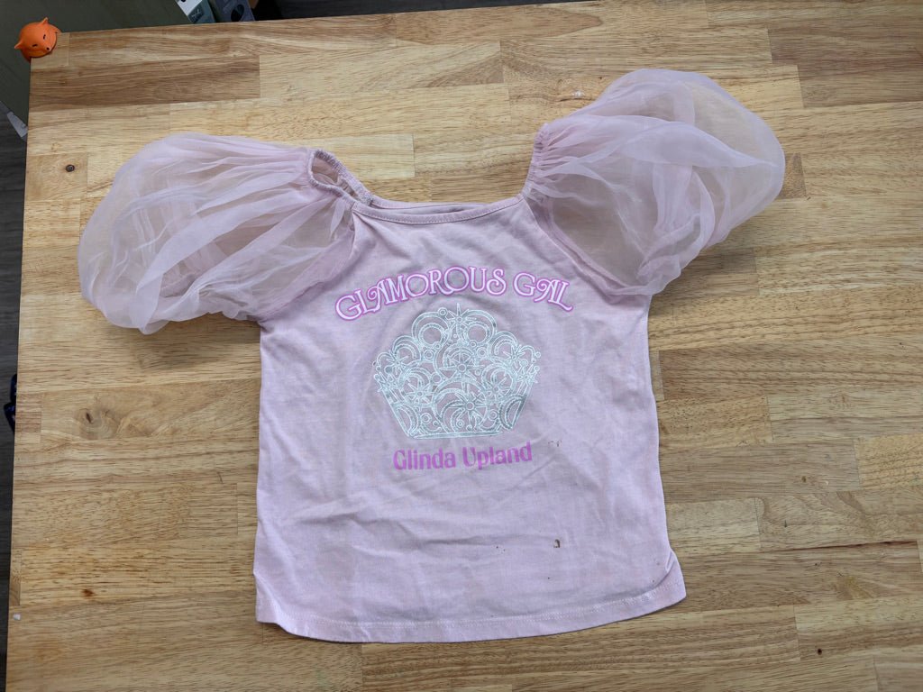 Wicked “Glinda Upland” Top – Size 7/8 PLAY - Nest and Sprout - Consignment