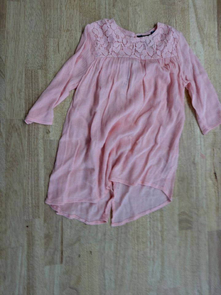 Preview Long Sleeve Top – 4 | Light Pink | Open Back | NWT