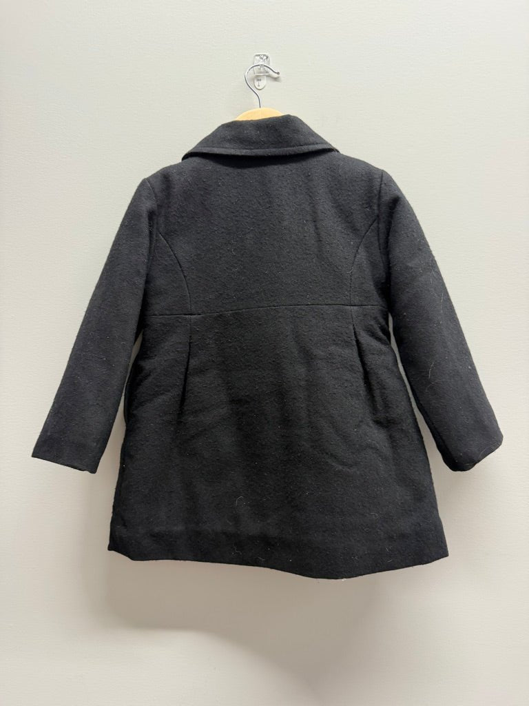 Newberry Peacoat – 4 | Double-Breasted Wool Blend - Nest and Sprout-Consignment
